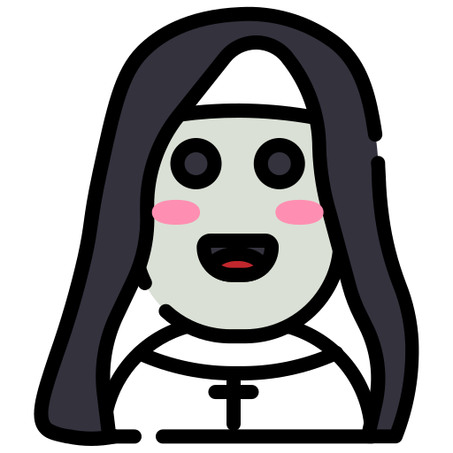 수녀 무료 아이콘