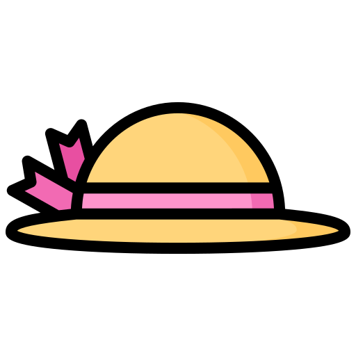 Pamela hat Generic Outline Color icon