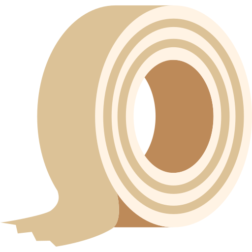 Tape free icon