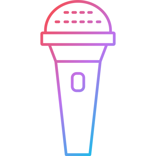 Mic Generic Gradient icon