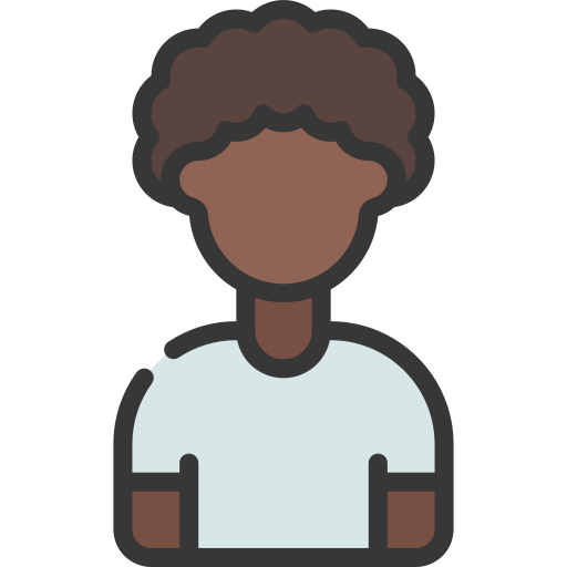 Afro hair Juicy Fish Soft-fill icon