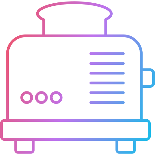 tostadora icono gratis