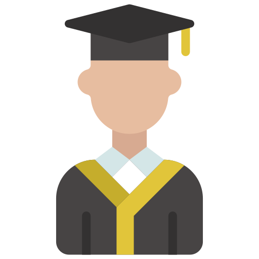 graduación icono gratis