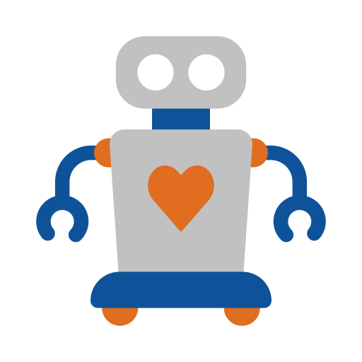 asistente de robot icono gratis