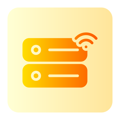 Server Generic Flat Gradient icon