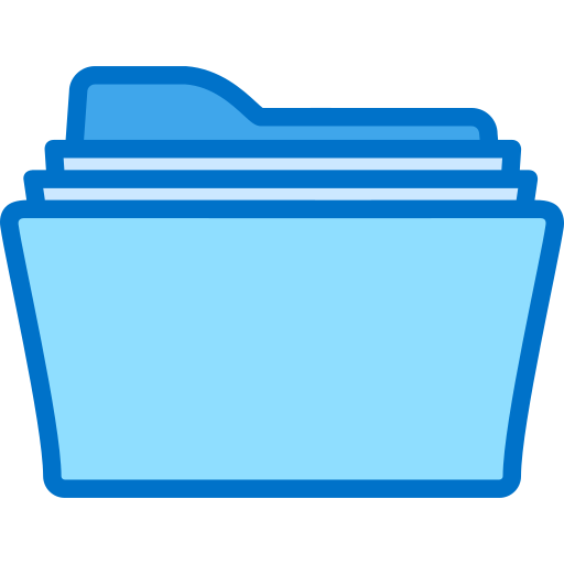 Folder Generic Blue icon