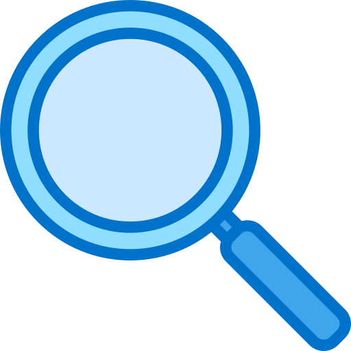 Magnifying - free icon