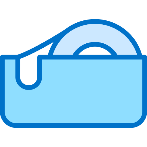 Tape Generic Blue icon