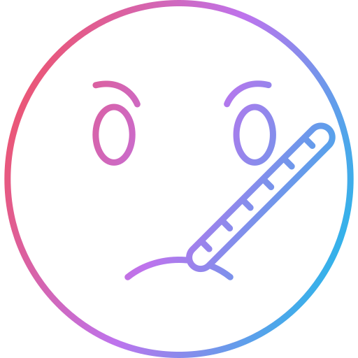 Sick free icon