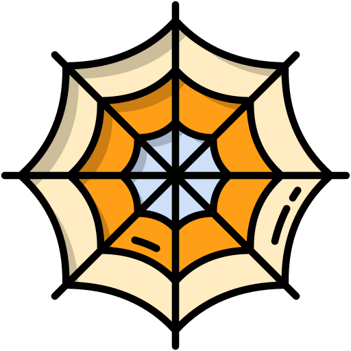 Spider web free icon