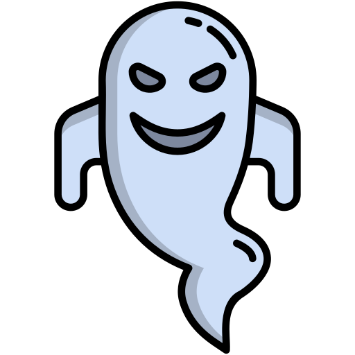 Ghost Generic Outline Color icon