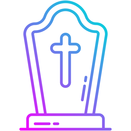 lápida sepulcral icono gratis