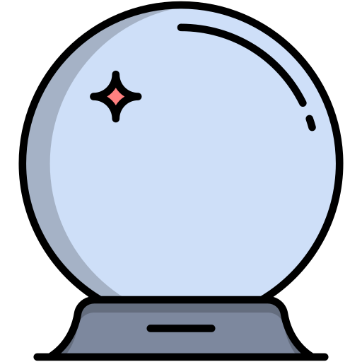 Magic ball Generic Outline Color icon