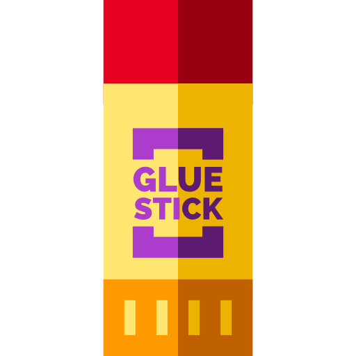 Glue stick free icon