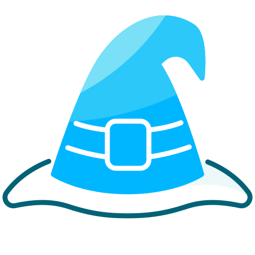 Witch hat free icon