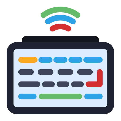 teclado inalambrico icono gratis