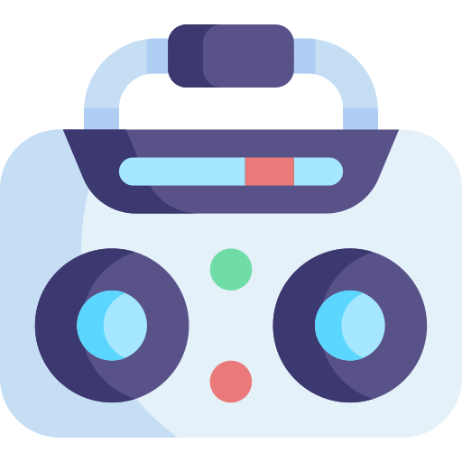 boombox icono gratis