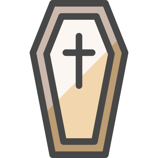 Casket Generic Outline Color icon