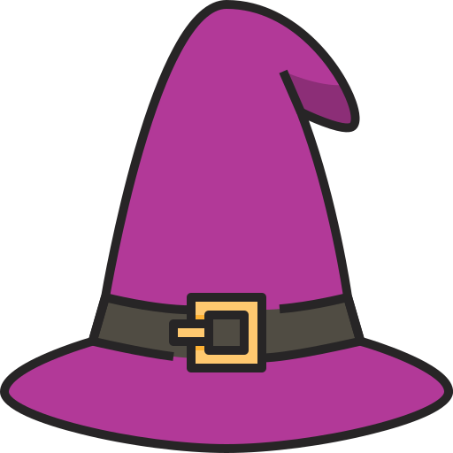 Witch hat Generic Outline Color icon