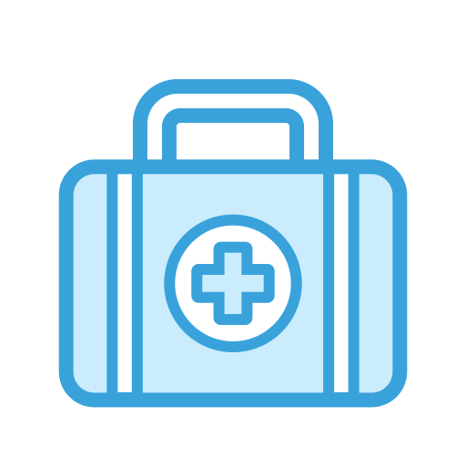 botiquín médico icono gratis