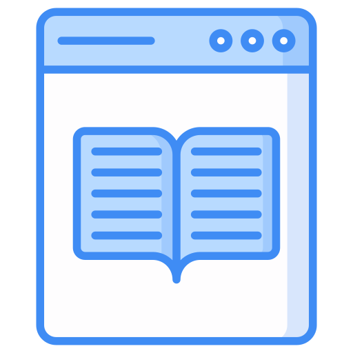 Online course Generic Blue icon