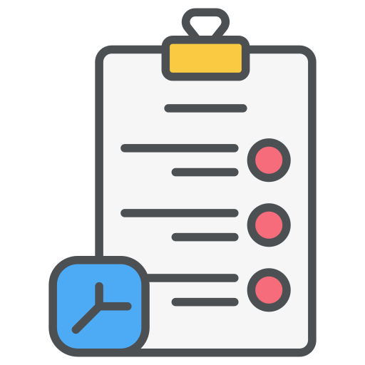 Exam Generic Outline Color Icon 2849