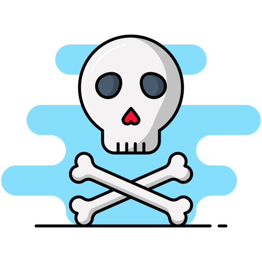 Skull free icon