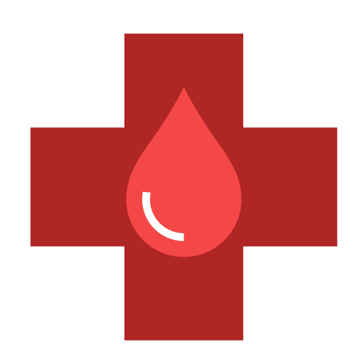 donación de sangre icono gratis