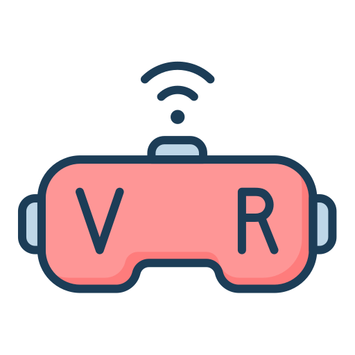 gafas de realidad virtual icono gratis