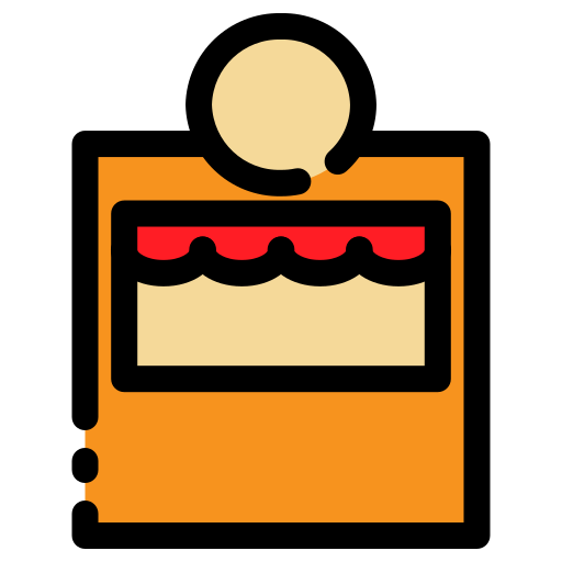 Продовольственный киоск бесплатно иконка