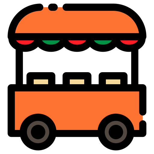 Продовольственный киоск бесплатно иконка