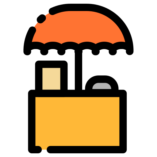 Продовольственный киоск бесплатно иконка