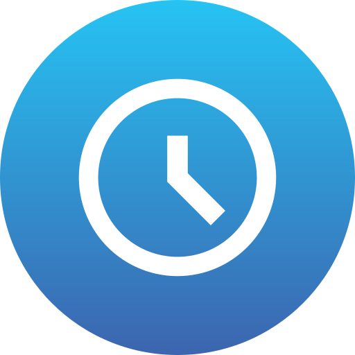 Clock Generic Flat Gradient icon