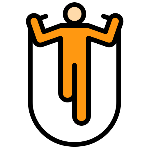 Jumping rope  free icon
