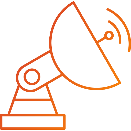 platos parabólicos icono gratis