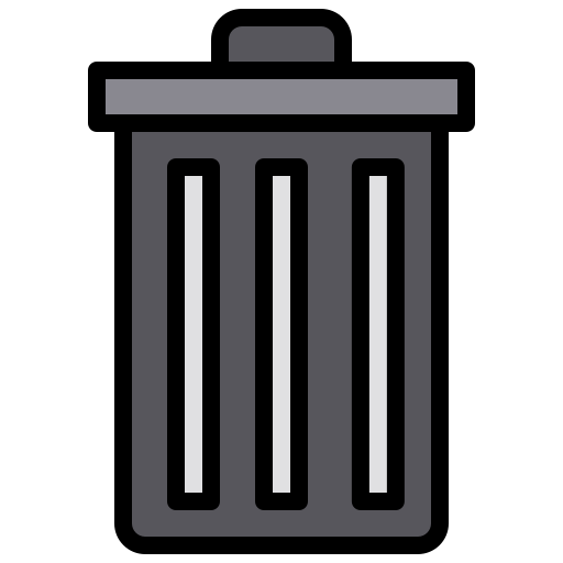 Trash free icon Trash free icon