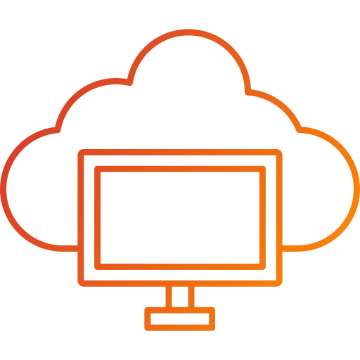 computación en la nube icono gratis