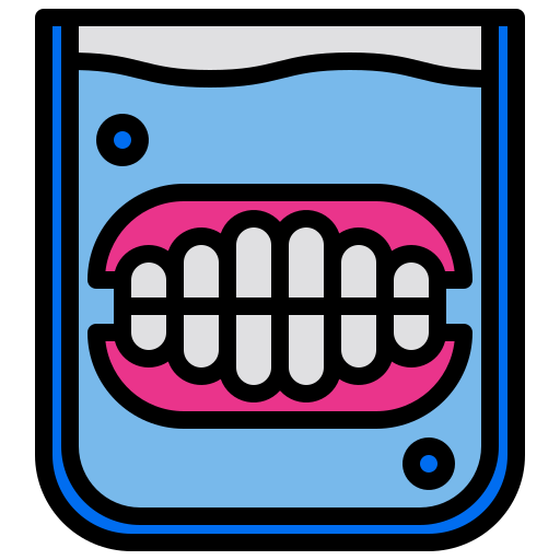 Denture free icon