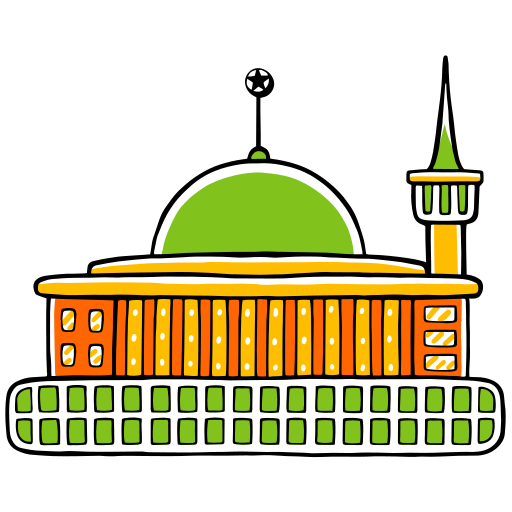 mosquée Icône gratuit mosquée Icône gratuit