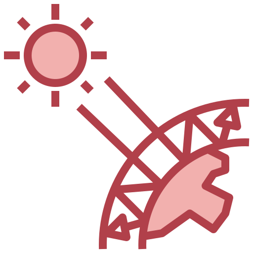 Greenhouse effect free icon Greenhouse effect free icon