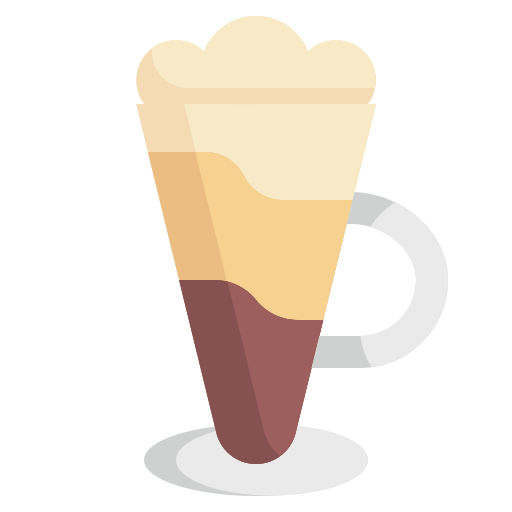 latté icono gratis