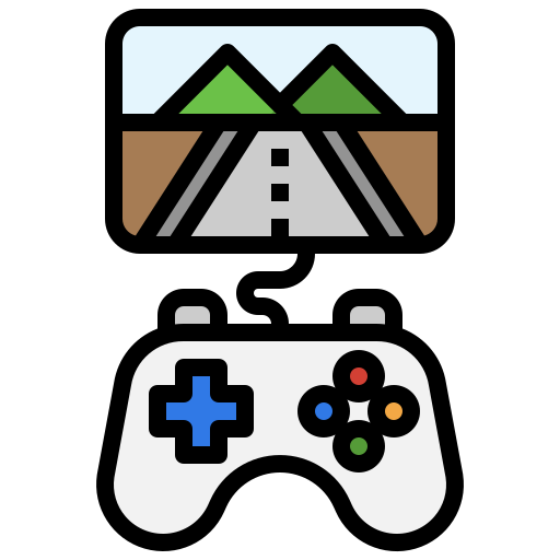 Games Icon, Video Games, Game Controllers, Symbol, Racing Video