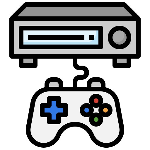 Gaming console Flaticons Lineal icon