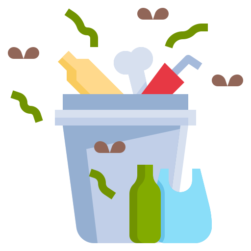 Trash Surang Flat icon