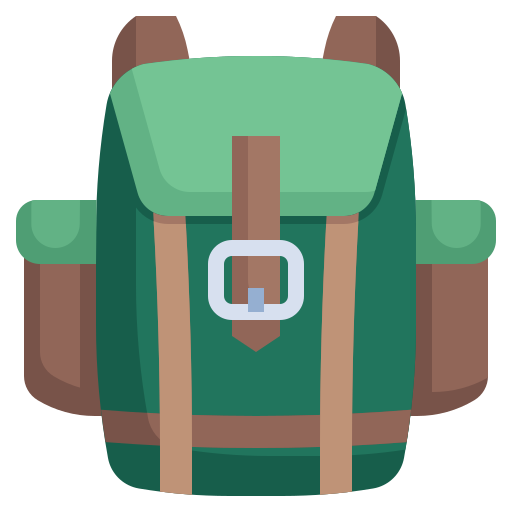 Knapsack - Free travel icons