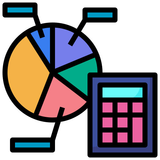 gráfico circular icono gratis