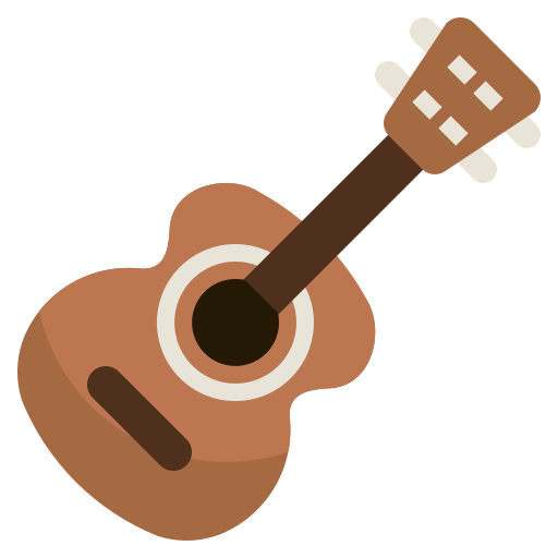 guitarra acustica icono gratis