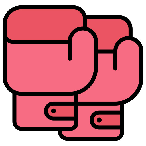 guantes de boxeo icono gratis