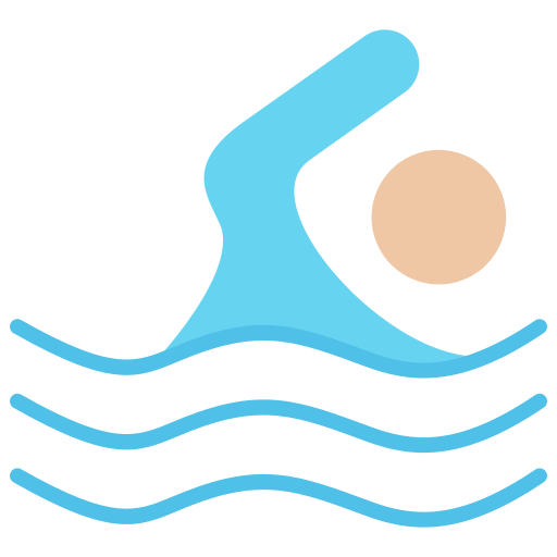 nadando icono gratis