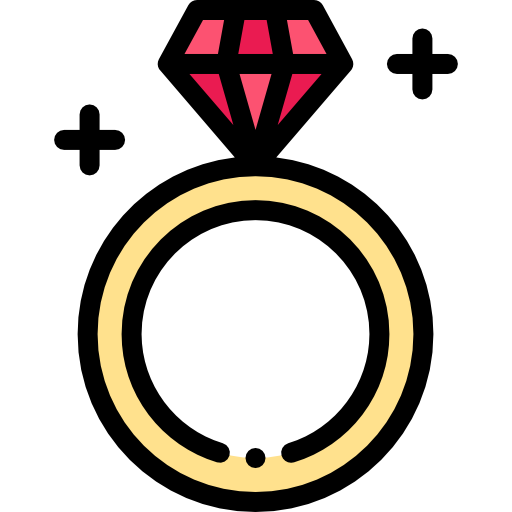 bague de fiançailles Icône gratuit bague de fiançailles Icône gratuit